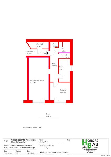 Wohnpark Aurach - N�he Attersee - Zweitwohnsitz m�glich. Top 1.08 Baustart bereits erfolgt. /  / 4861&nbsp;Aurach am Hongar / Bild 8