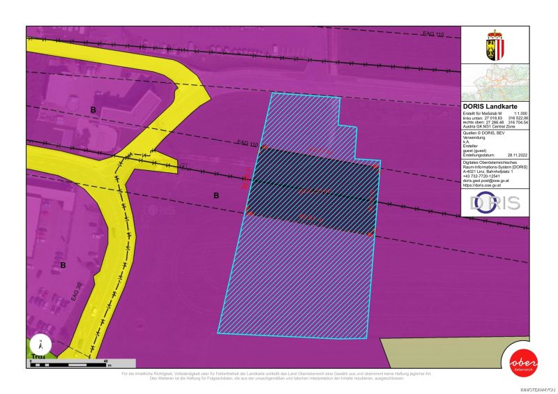 Betriebsbaugebiet - teilbar - Baurecht
In bester Lage an der B 145 - n�he A1/B1 /  / 4844&nbsp;Regau / Bild 0