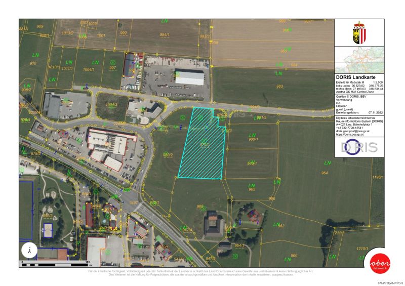 Betriebsbaugebiet - teilbar - Baurecht
In bester Lage an der B 145 - n�he A1/B1 /  / 4844&nbsp;Regau / Bild 9