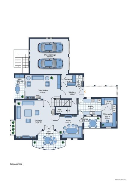 Exklusivit�t und Privatsph�re pur auf 2.610 m2 Grundfl�che! Von der Terrasse in den Schwimmteich. /  / 4840&nbsp;V�cklabruck / Bild 9