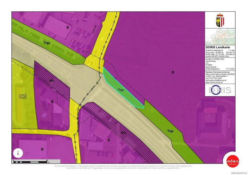 Betriebsbaugebiet - teilbar - Baurecht
In bester Lage an der B 145 - n�he A1/B1 /  / 4844&nbsp;Regau / Bild 7