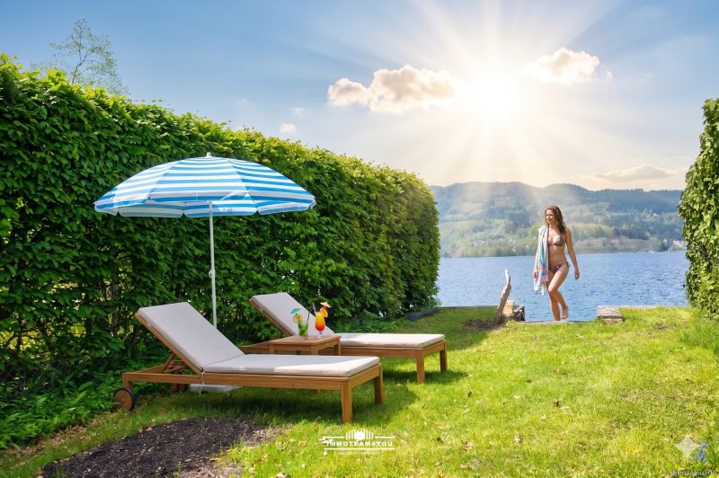 Wo Berg und See sich k�ssen: Ihr neues Zuhause. Wohnung mit traumhaften Garten und Badeplatz /  / 4853&nbsp;Steinbach am Attersee / Bild 1