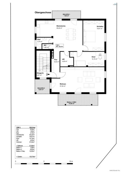 Leistbare Wohnung mit Garten. Zwei Stellpltze inklusive. Jetzt zuschlagen! /  / 4840 Vcklabruck / Bild 12