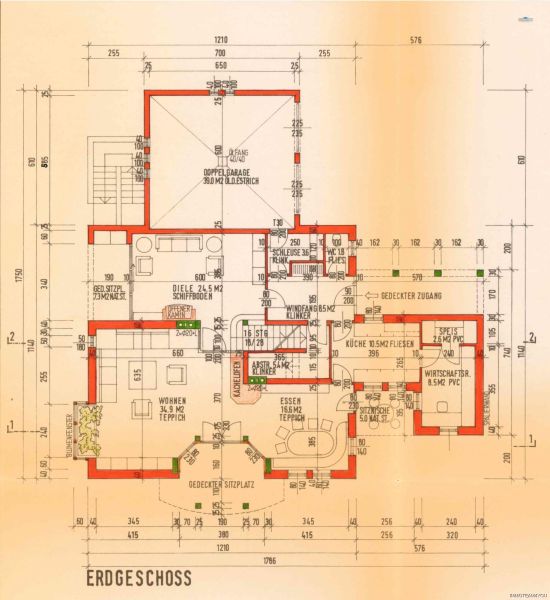 Exklusivit�t und Privatsph�re pur auf 2.610 m2 Grundfl�che! Von der Terrasse in den Schwimmteich. /  / 4840&nbsp;V�cklabruck / Bild 12