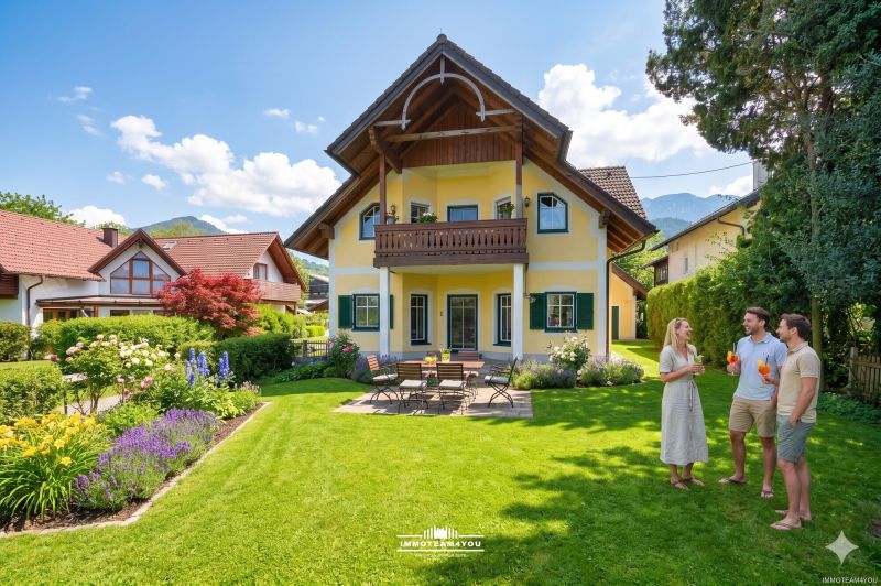 Wo Berg und See sich k�ssen: Ihr neues Zuhause. Wohnung mit traumhaften Garten und Badeplatz