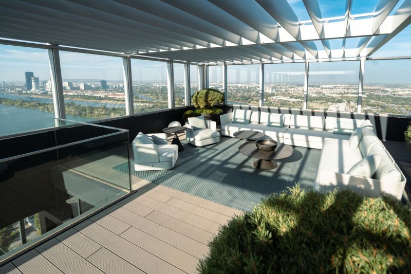 Über den Dächern Wiens! Luxus Penthouse mit atemberaubenden Blick auf die Donau und den Prater! /  / 1020 Wien / Bild 2