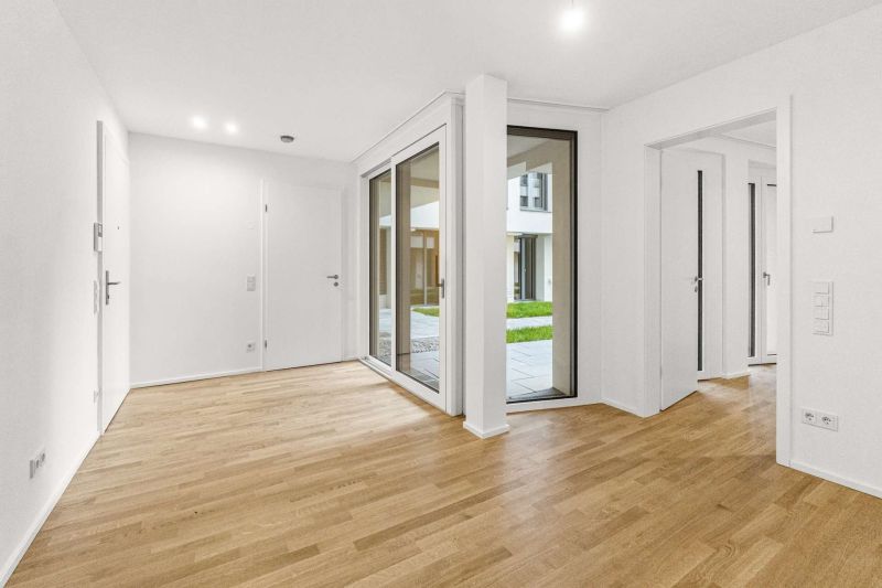 ++NEU++ Erstbezug: Gartenwohnung mit hochwertiger Kche, grozgigem Wohnzimmer und Schlafzimmer