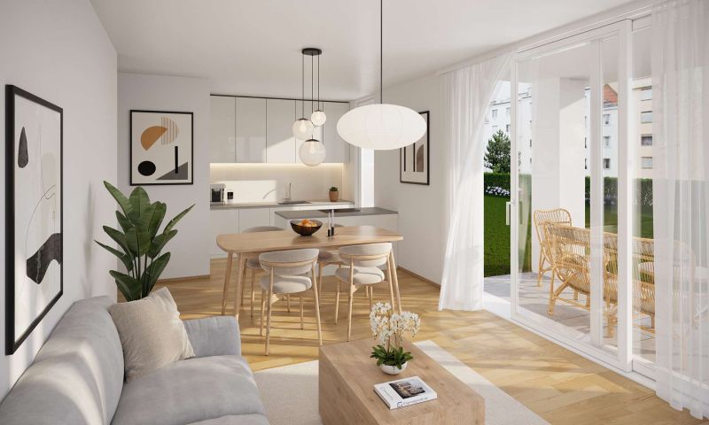 ++NEU++ Erstbezug: Attraktive 2-Zimmer-Wohnung mit Loggia im 2. OG - Mollardgasse 50 /  / 1060 Wien / Bild 2
