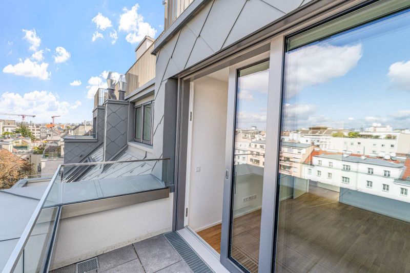 ++NEU++ Exklusiver Erstbezug: Luxuriöse 4-Zimmer-Dachgeschosswohnung mit Terrasse - Mollardgasse 50 / / 1060 Wien / Bild 14