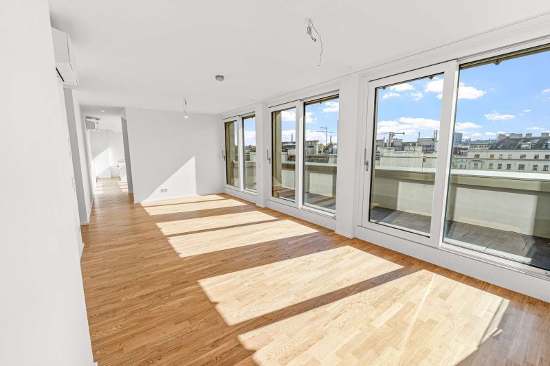 ++NEU++ Exklusiver Erstbezug: Luxuriöse 4-Zimmer-Dachgeschosswohnung mit Terrasse - Mollardgasse 50 / / 1060 Wien / Bild 3