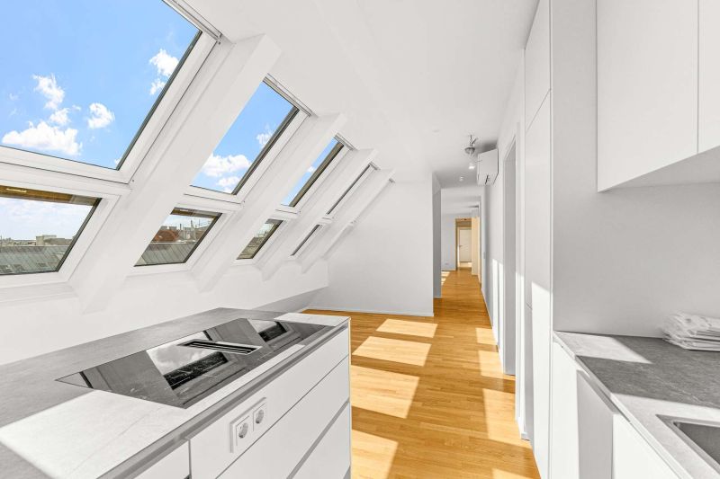 ++NEU++ Exklusiver Erstbezug: Luxuriöse 4-Zimmer-Dachgeschosswohnung mit Terrasse - Mollardgasse 50