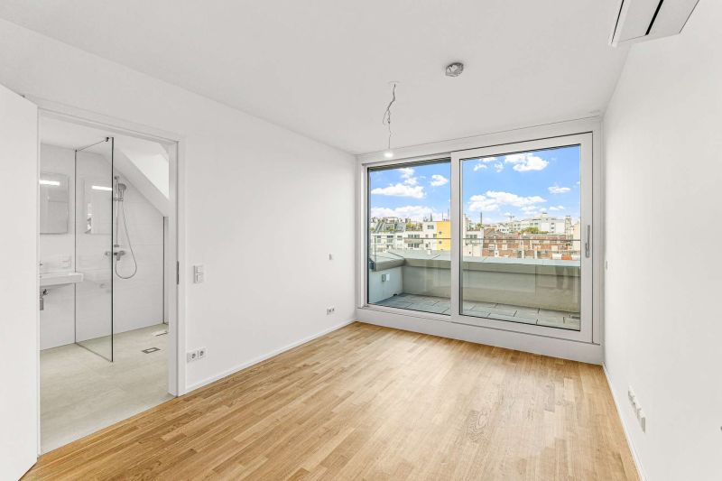 ++NEU++ Exklusiver Erstbezug: Luxuriöse 4-Zimmer-Dachgeschosswohnung mit Terrasse - Mollardgasse 50 / / 1060 Wien / Bild 5
