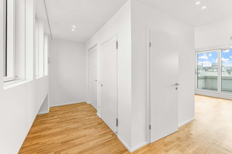 ++NEU++ Exklusiver Erstbezug: Luxuriöse 4-Zimmer-Dachgeschosswohnung mit Terrasse - Mollardgasse 50 / / 1060 Wien / Bild 1