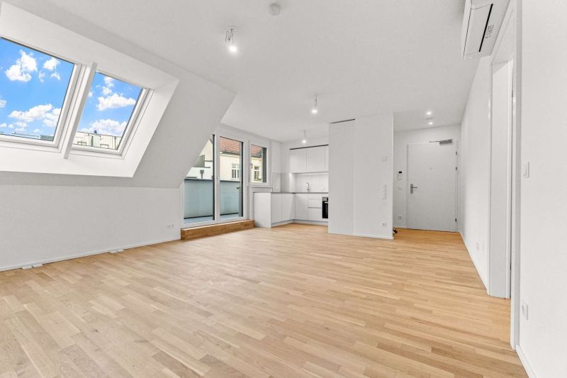 ++ASG-IV++ Exklusive 2-Zimmer-Wohnung mit Terrasse im Dachgeschoss - Top A1.20