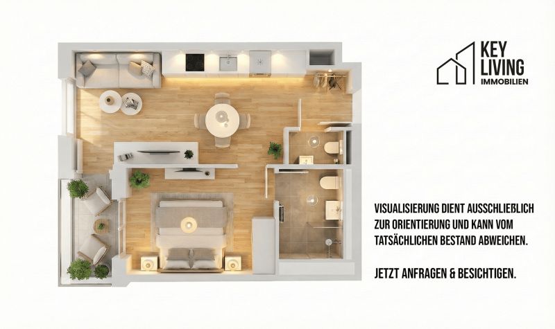 ++NEUBAU++ Charmante 2-Zimmer-Wohnung im 1. OG mit Loggia nahe U4 Margareteng�rtel /  / 1120&nbsp;Wien / Bild 12