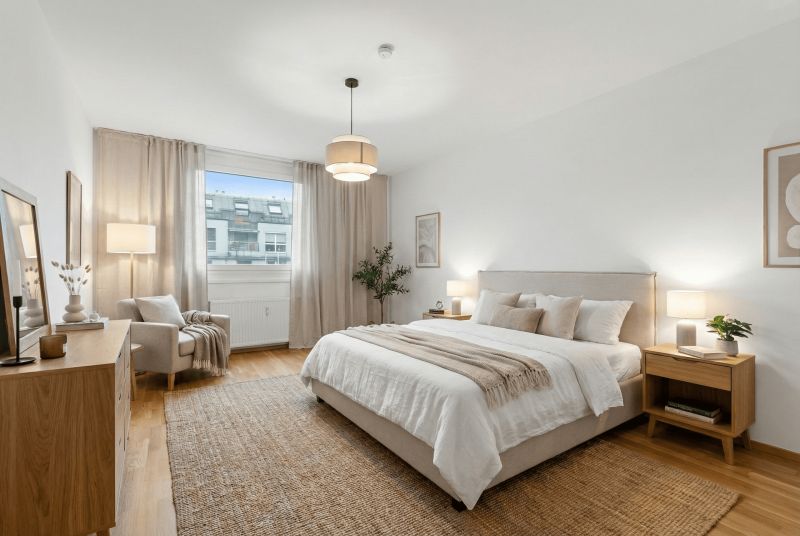 Moderne 2-Zimmer-Wohnung in absoluter Ruhelage nahe Donaukanal /  / 1200&nbsp;Wien / Bild 2