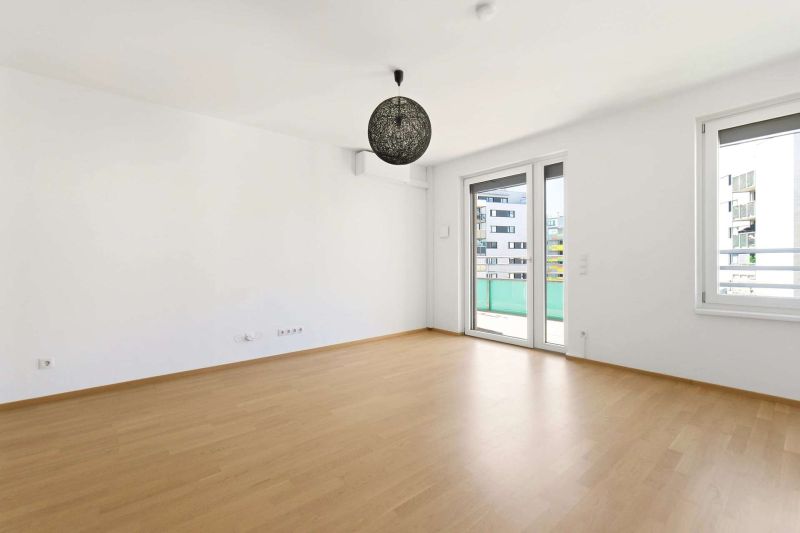 Helle 3-Zimmer-Wohnung mit Südbalkon, Klimaanlage, Tiefgarage & ruhiger Innenhoflage nahe der Donau / / 1020 Wien / Bild 4