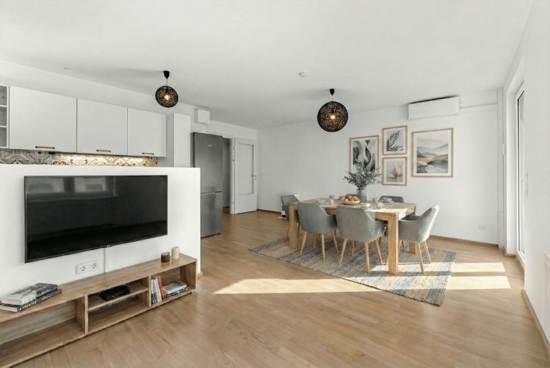 Helle, gro�z�gige 3-Zimmer-Neubauwohnung mit Klimaanlage in Ruhelage von 1020 Wien /  / 1020&nbsp;Wien / Bild 2