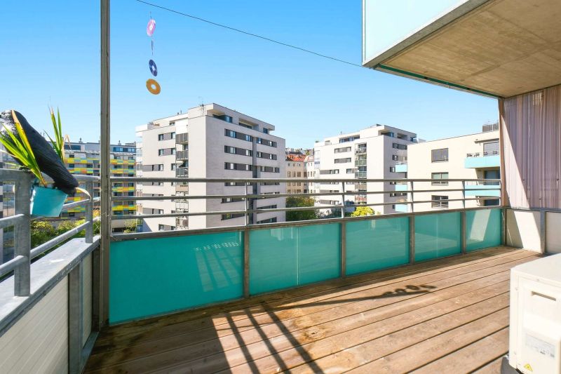 Helle 3-Zimmer-Wohnung mit Südbalkon, Klimaanlage, Tiefgarage & ruhiger Innenhoflage nahe der Donau / / 1020 Wien / Bild 7