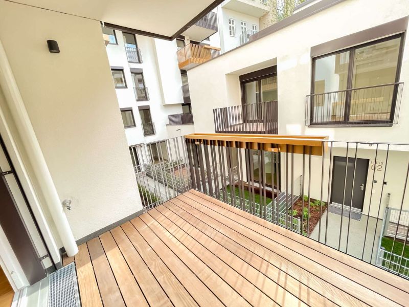 Moderne 2,5-Zimmer-Neubauwohnung mit Balkon in zentraler Ruhelage / / 1060 Wien / Bild 1