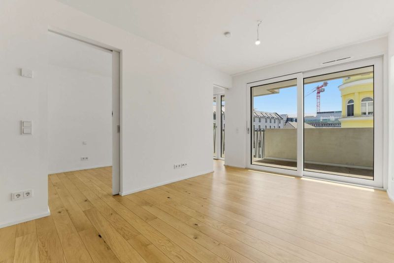 2-Zimmer-Neubauwohnung mit Loggia im 5. Obergeschoss in 1050 Wien / / 1050 Wien / Bild 1