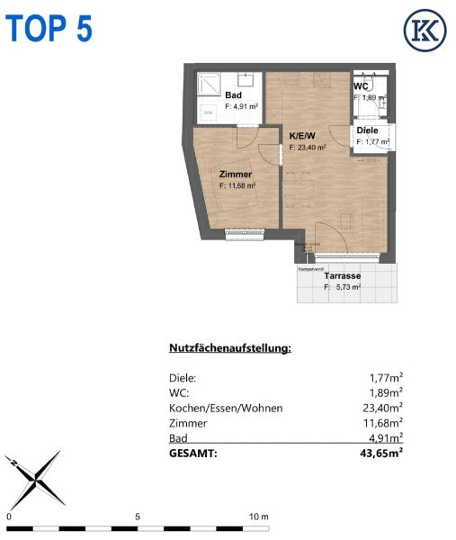 Ihr neues Traumzuhause nahe der Alten Donau ? UNO City Kaisermhlen /  / 1220 Wien, Donaustadt / Bild 5