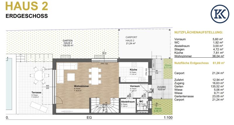 Sommer im eigenen Garten: Neubau-Highlight mit Pool nahe Wien /  / 3400&nbsp;Klosterneuburg / Bild 3