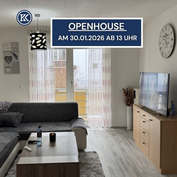 Charmante 3-Zimmer Wohnung in gepflegtem Haus mit Loggia in der Nähe von Graz