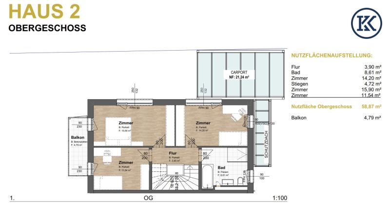 Sommer im eigenen Garten: Neubau-Highlight mit Pool nahe Wien /  / 3400&nbsp;Klosterneuburg / Bild 4
