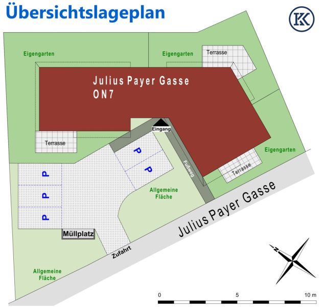 Wohnen am Wasser: Stilvolle 84 m nahe Kaiserwasser ? mit Klimaanlage & Terrasse /  / 1220 Wien, Donaustadt / Bild 7