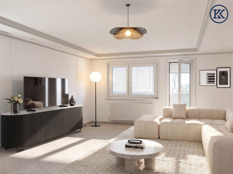 U1-Anbindung & Weitblick: Gro�z�gige 3-Zimmer-Wohnung mit Loggia nahe Donauzentrum