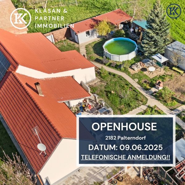 OPEN HOUSE am 09.06.2025
Wunderschönes Familienhaus im ländlichen Bereich