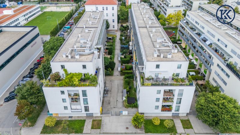 Top-Mietwohnung in Wien: 3 Zimmer, 2 Grten & Freibad vor der Tr! /  / 1220 Wien, Donaustadt / Bild 2
