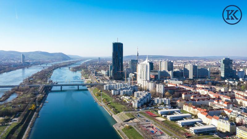 Wohnen am Wasser: Stilvolle 84 m nahe Kaiserwasser ? mit Klimaanlage & Terrasse /  / 1220 Wien, Donaustadt / Bild 8