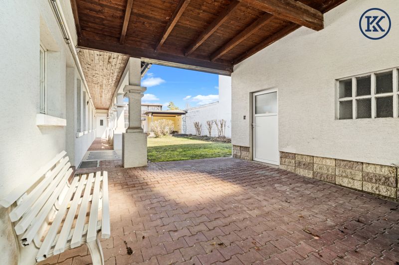 Charmantes Bauernhaus mit gro�em Grundst�ck, langgezogenem Hof, 2 Wohnungen und einem Swimmingpool /  / 2301&nbsp;Gro�-Enzersdorf / Bild 4