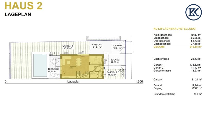 Sommer im eigenen Garten: Neubau-Highlight mit Pool nahe Wien / / 3400 Klosterneuburg / Bild 2