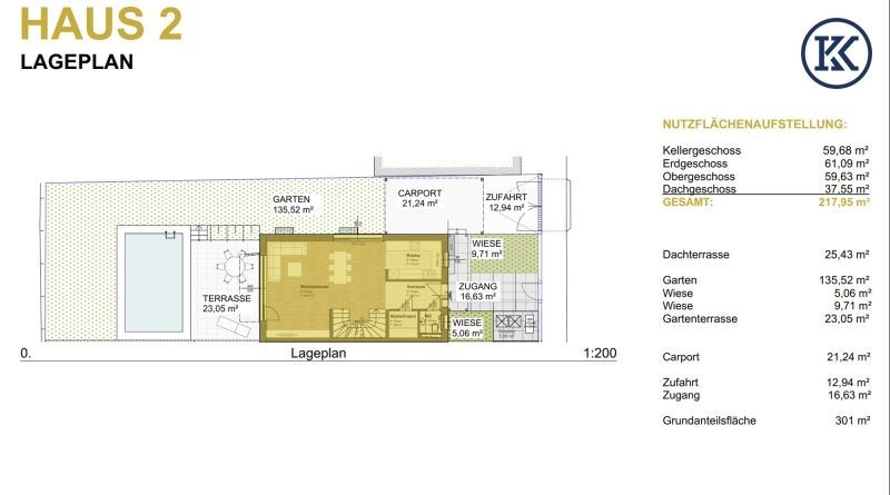 Sommer im eigenen Garten: Neubau-Highlight mit Pool nahe Wien /  / 3400&nbsp;Klosterneuburg / Bild 2