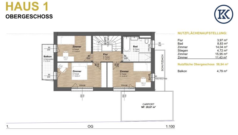 Sommer im eigenen Garten: Neubau-Highlight mit Pool nahe Wien / / 3400 Klosterneuburg / Bild 4