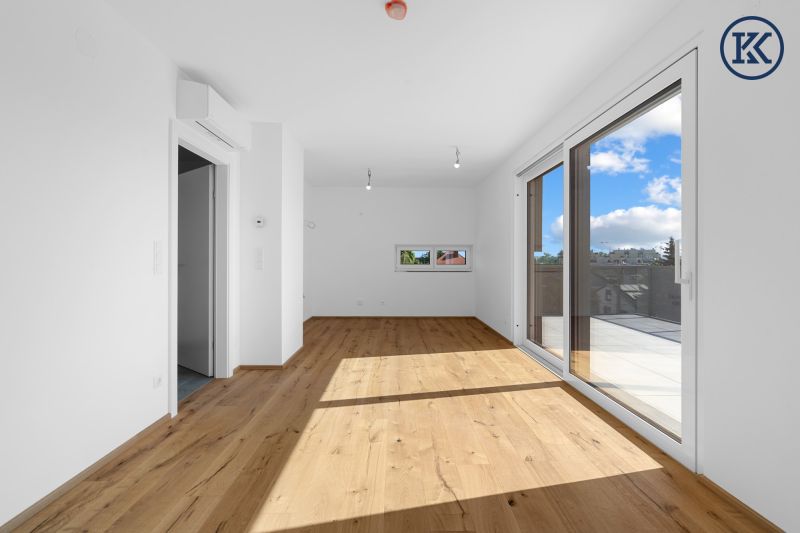 Erstbezug Traumhafte Dachgeschosswohnung mit durchdachter Raumaufteilung und groer Terrasse nahe U2 /  / 1220 Wien, Donaustadt / Bild 4