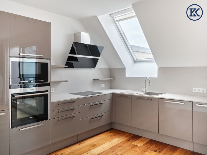 Wohnen �ber den D�chern Wiens - Exklusive Dachgeschosswohnung mit Galerie & Terrassen