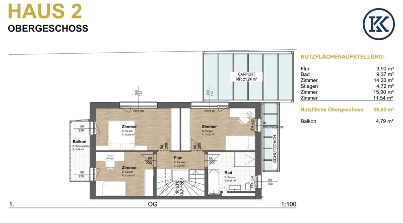 Sommer im eigenen Garten: Neubau-Highlight mit Pool nahe Wien /  / 3400&nbsp;Klosterneuburg / Bild 4