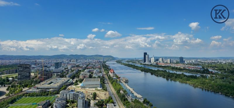 MARINA TOWER ? Wohnen in Toplage und h�chster Qualit�t im 37. Stock mit beeindruckendem Wasserblick. /  / 1020&nbsp;Wien / Bild 1