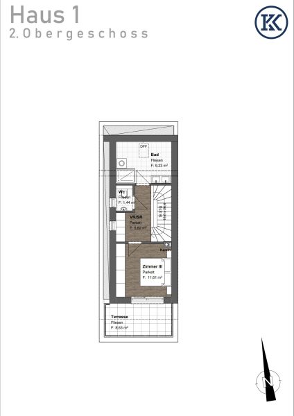 Schnes Erstbezug-Einfamilienhaus mit Garten nahe Donaupark & Alte Donau /  / 1210 Wien, Floridsdorf / Bild 1