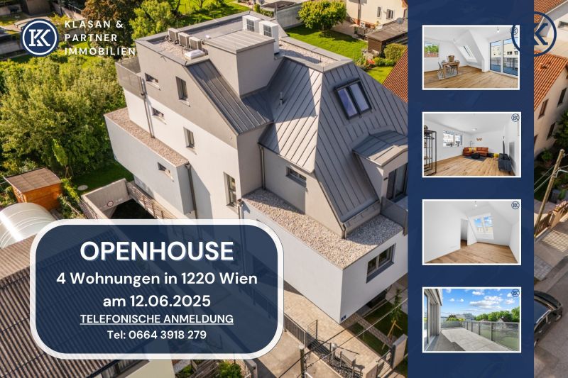 OPEN HOUSE am 12.06. ab 12:00 Uhr
Top Wohnung mit erstklassiger Ausstattung nahe U2 Aspernstraße