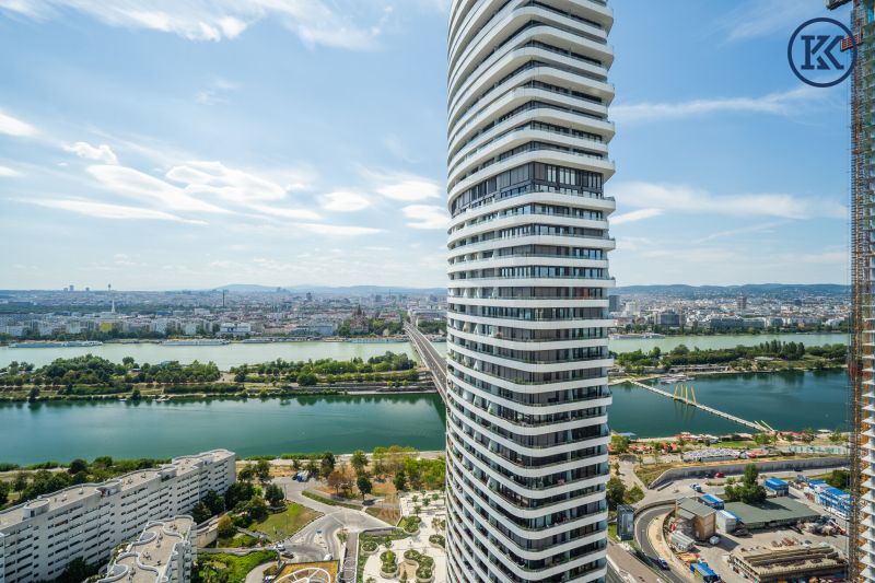 Mit atemberaubendem Blick auf das Wasser aus dem 30. Stock /  / 1220 Wien, Donaustadt / Bild 8