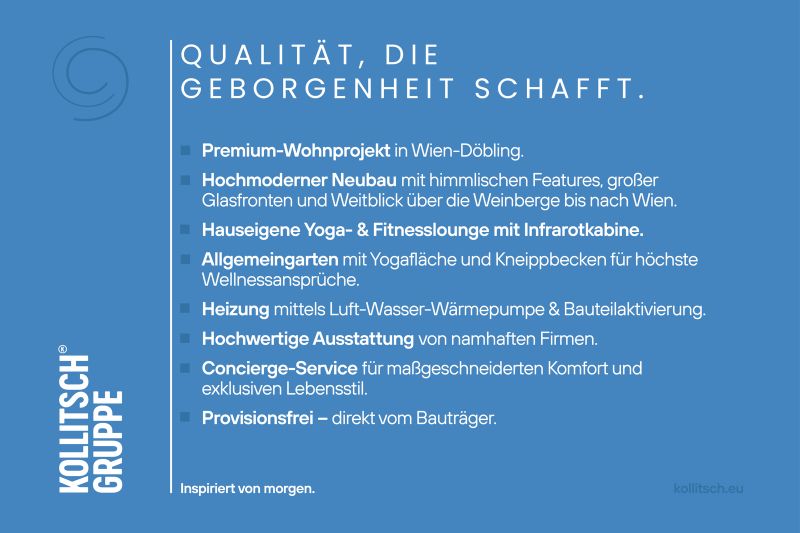 CLOUD 9 | Exklusive Eigentumswohnung in Wien-Döbling. /  / 1190 Wien / Bild 2