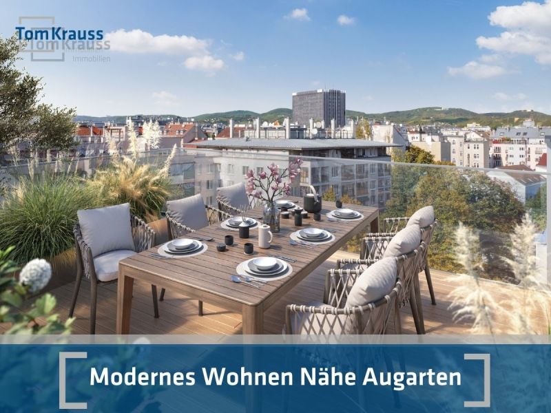 ATEMBERAUBENDER DACHTERRASSENTRAUM NÄHE AUGARTEN