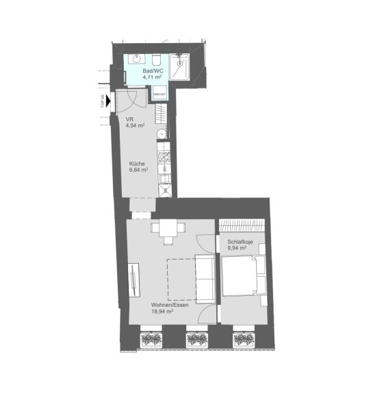 5 sanierte Eigentumswohnungen mit Widmung zur Kurzzeitvermietung /  / 1060 Wien, Mariahilf / Bild 5