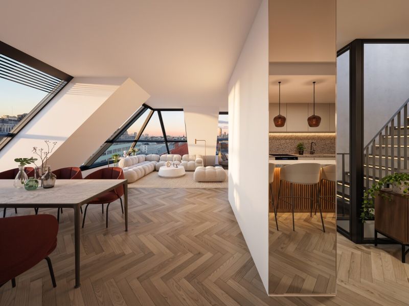 Luxus �ber den D�chern Wiens - privater Lift und Dachterrasse im Herzen des 3. Bezirks /  / 1030&nbsp;Wien, Landstra�e / Bild 1