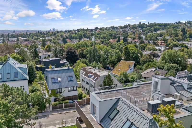DG-Wohnung mit atemberaubender Dachterrasse in absoluter Grnruhelage